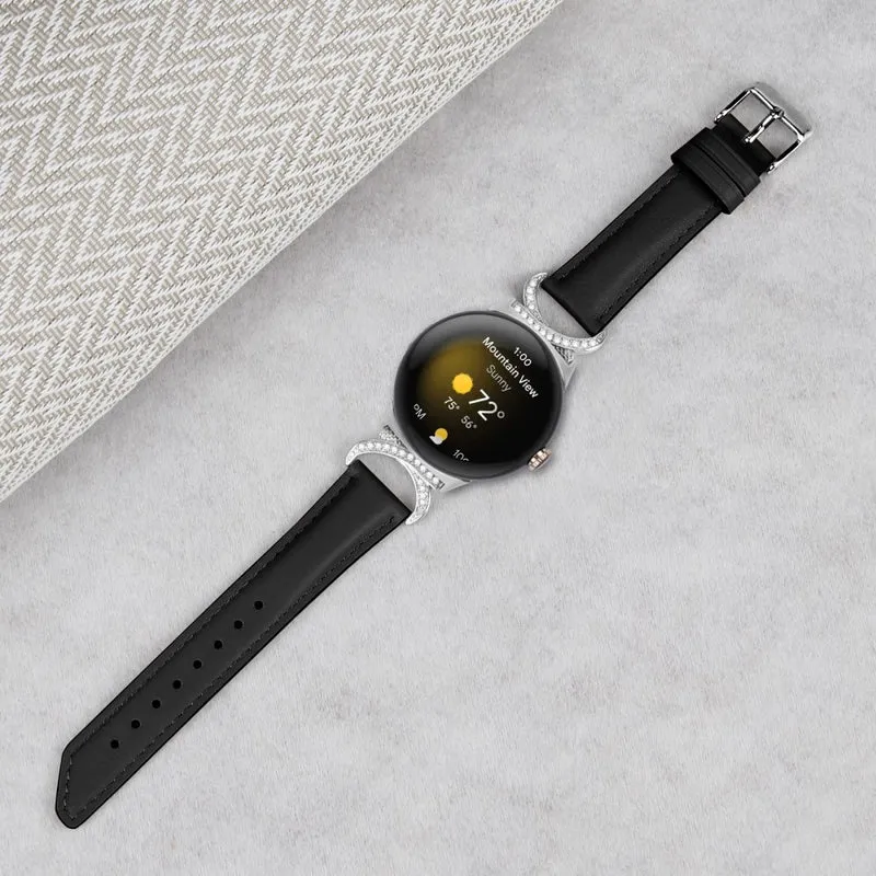 Unglaublich Schön Google Pixel Watch Kunstleder Armband