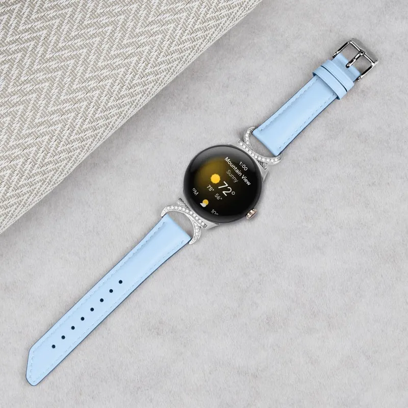Unglaublich Schön Google Pixel Watch Kunstleder Armband
