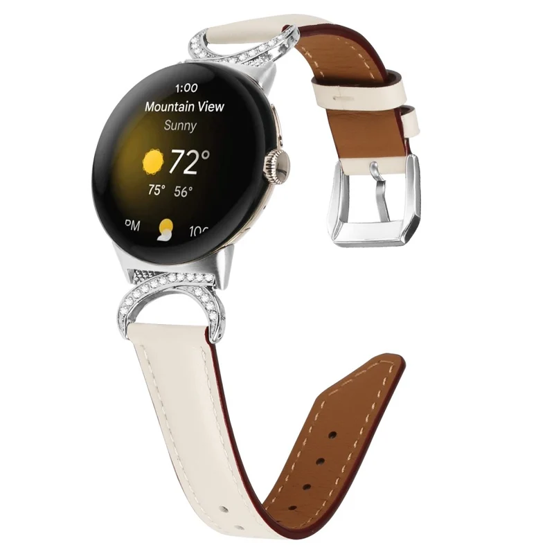 Unglaublich Schön Google Pixel Watch Kunstleder Armband