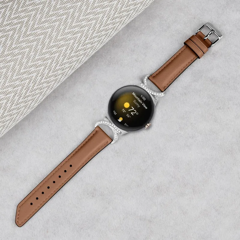 Unglaublich Schön Google Pixel Watch Kunstleder Armband