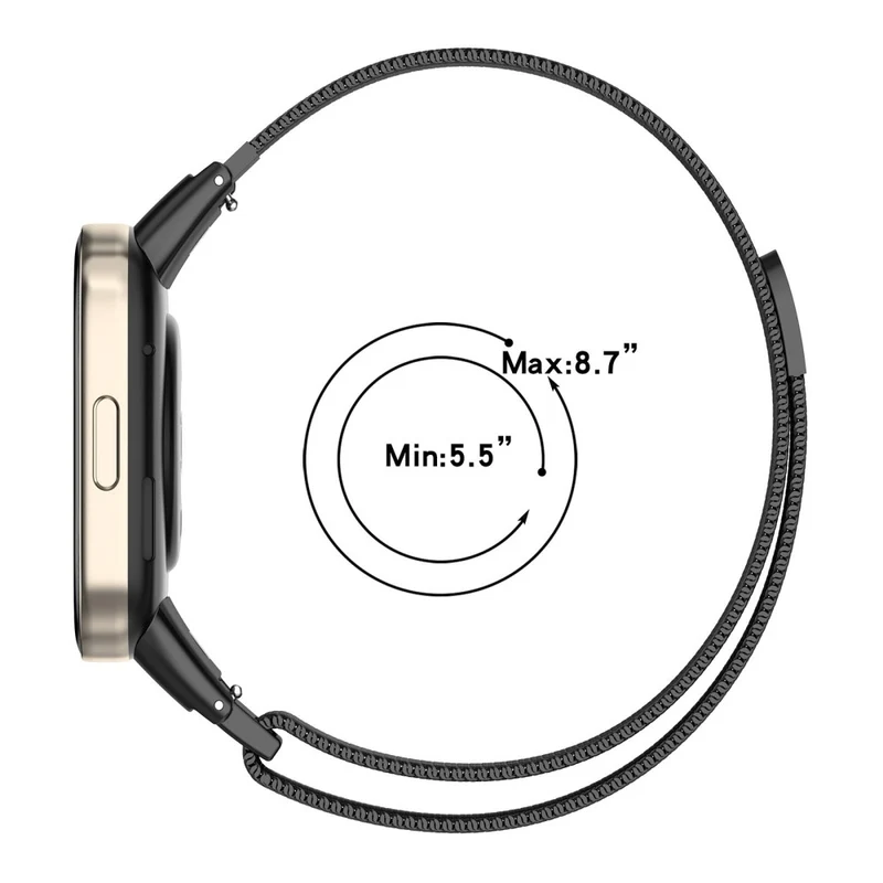 Xiaomi Redmi Watch 3 / Xiaomi Mi Watch Lite 3 Metall Universell Armband
