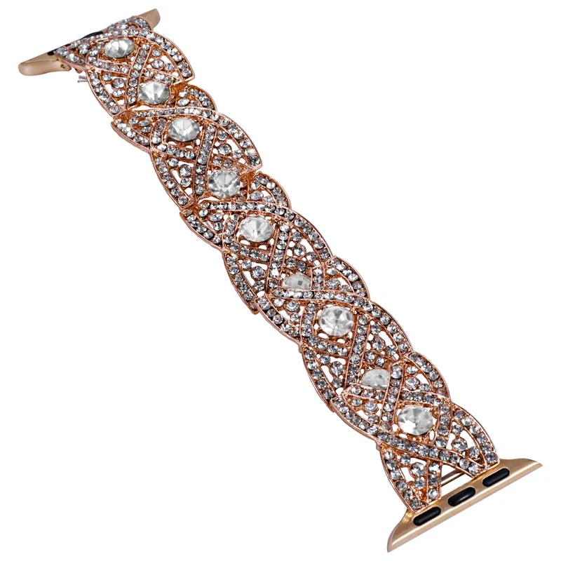 Stark Apple Smartwatch Metall Und Strass Universell Armband