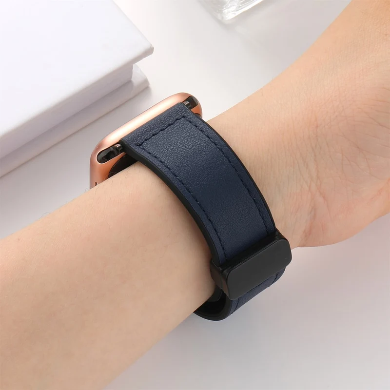 Apple Smartwatch Kunstleder Und Silikon / Tpu Universell Armband