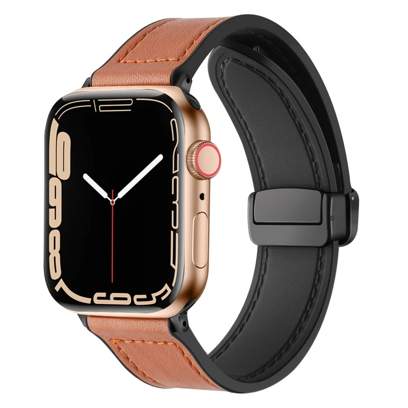 Apple Smartwatch Kunstleder Und Silikon / Tpu Universell Armband