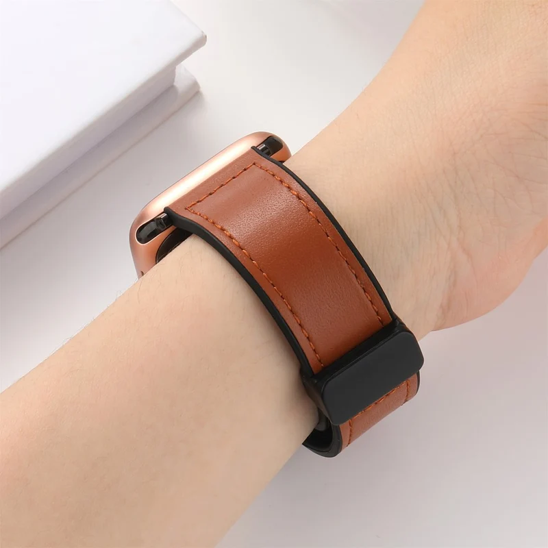 Apple Smartwatch Kunstleder Und Silikon / Tpu Universell Armband