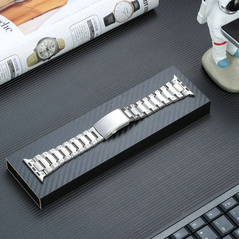 Absolut Stylisch Apple Smartwatch Metall Universell Armband