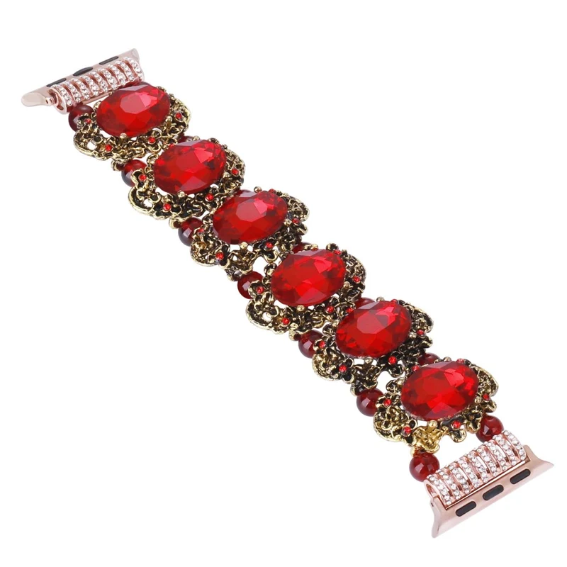 Cool Apple Smartwatch Plastik Und Strass Universell Armband