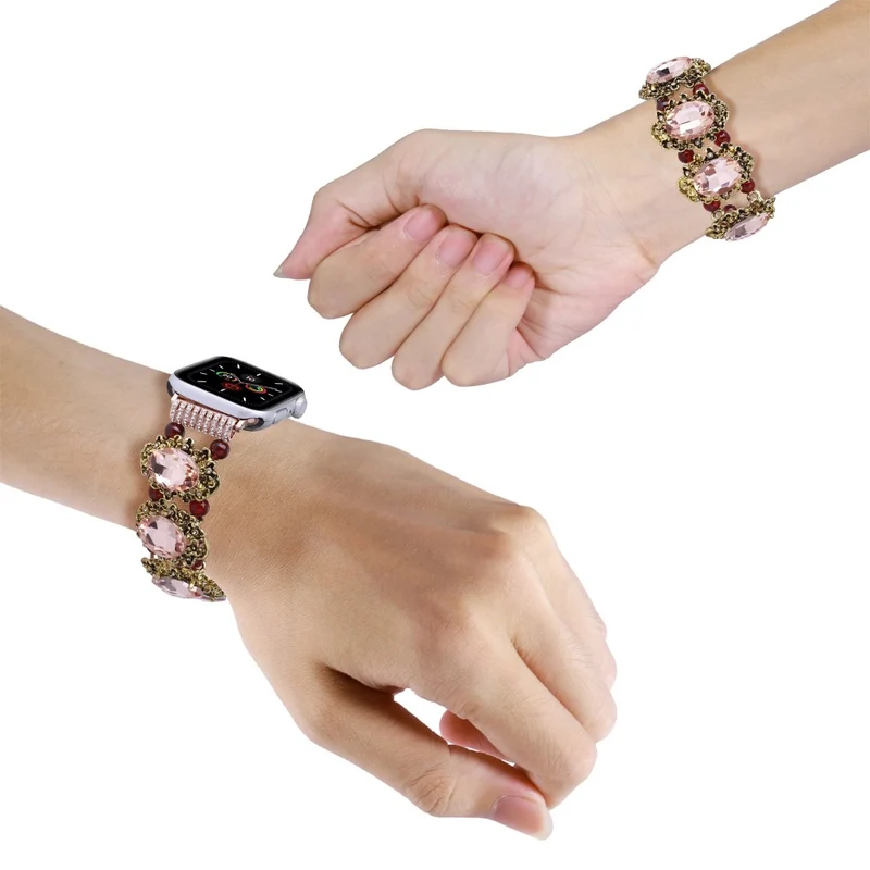 Cool Apple Smartwatch Plastik Und Strass Universell Armband