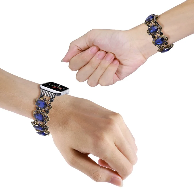 Cool Apple Smartwatch Plastik Und Strass Universell Armband