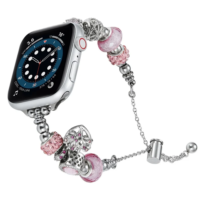 Cool Apple Smartwatch Metall Und Strass Universell Armband