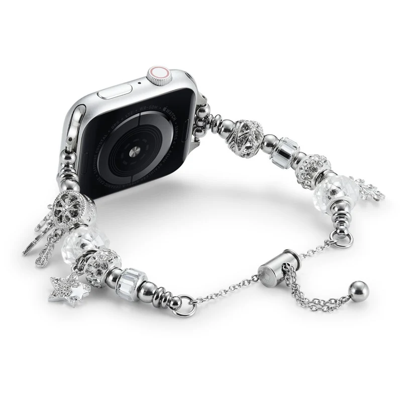 Cool Apple Smartwatch Metall Und Strass Universell Armband