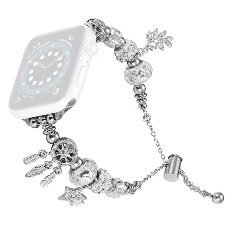 Cool Apple Smartwatch Metall Und Strass Universell Armband