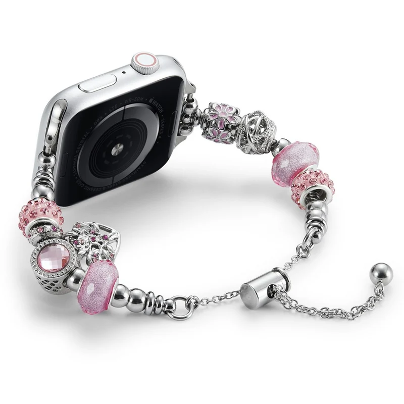Cool Apple Smartwatch Metall Und Strass Universell Armband
