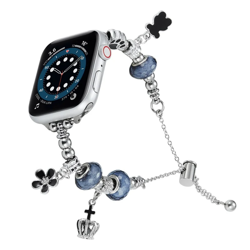 Cool Apple Smartwatch Metall Und Strass Universell Armband