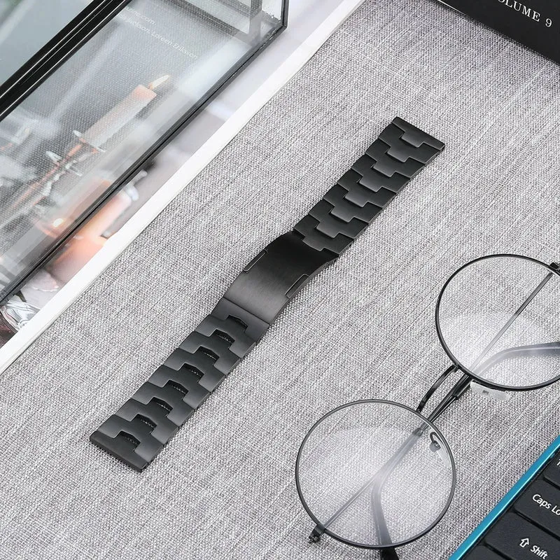 Xiaomi Watch S5 Titanarmband mit Körnung (Flat Clasp) (Schwarz)