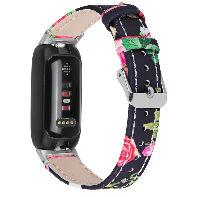 Haltbar Fitbit Inspire 3 Echtes Leder Armband
