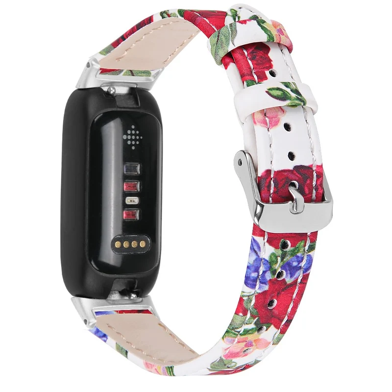 Haltbar Fitbit Inspire 3 Echtes Leder Armband