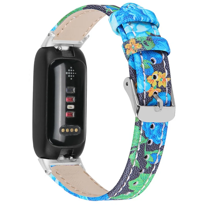 Haltbar Fitbit Inspire 3 Echtes Leder Armband