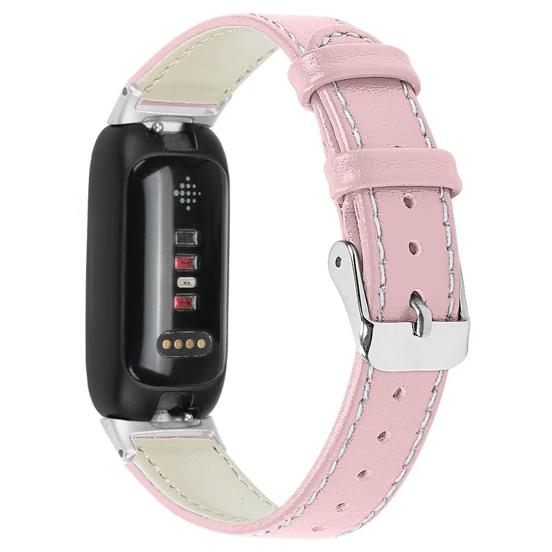 Haltbar Fitbit Inspire 3 Echtes Leder Armband