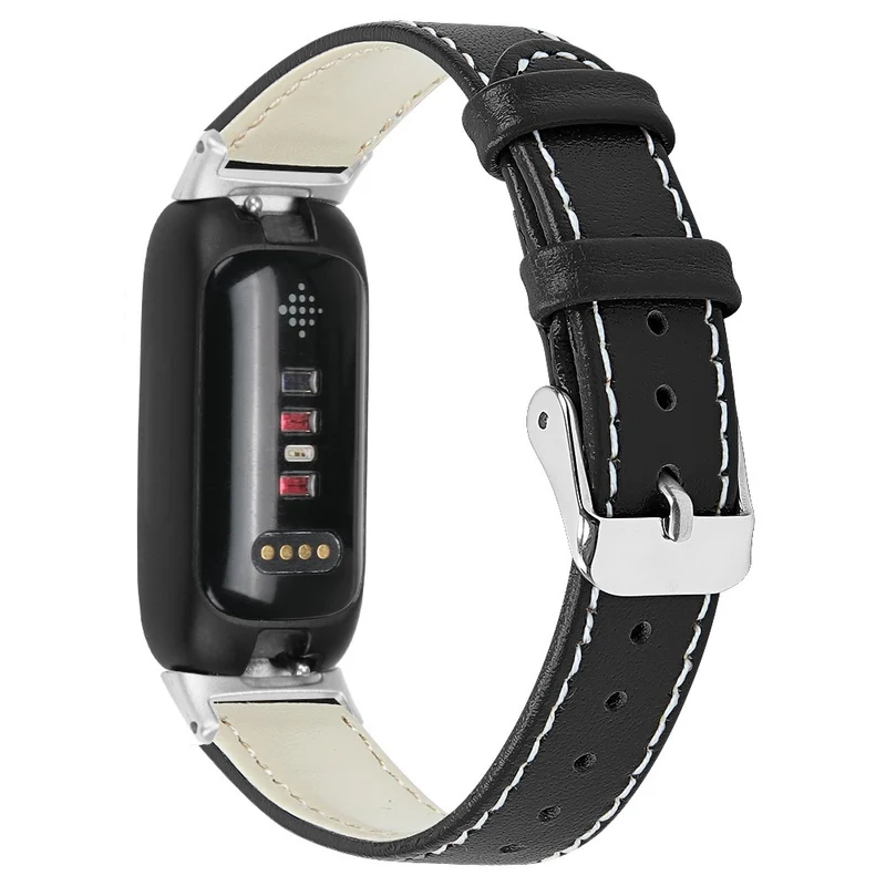 Haltbar Fitbit Inspire 3 Echtes Leder Armband