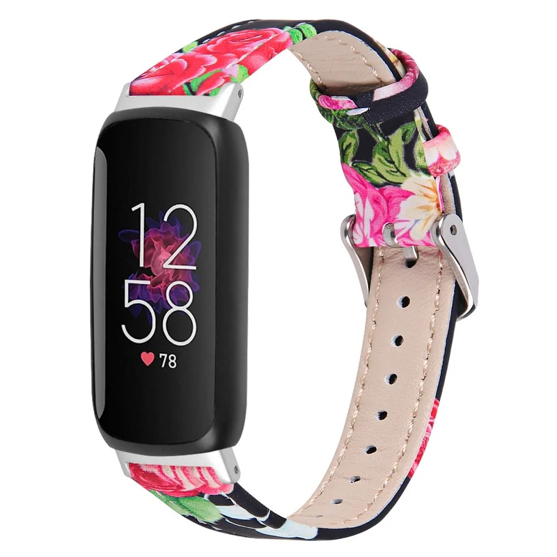 Haltbar Fitbit Inspire 3 Echtes Leder Armband
