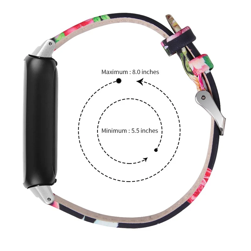 Haltbar Fitbit Inspire 3 Echtes Leder Armband