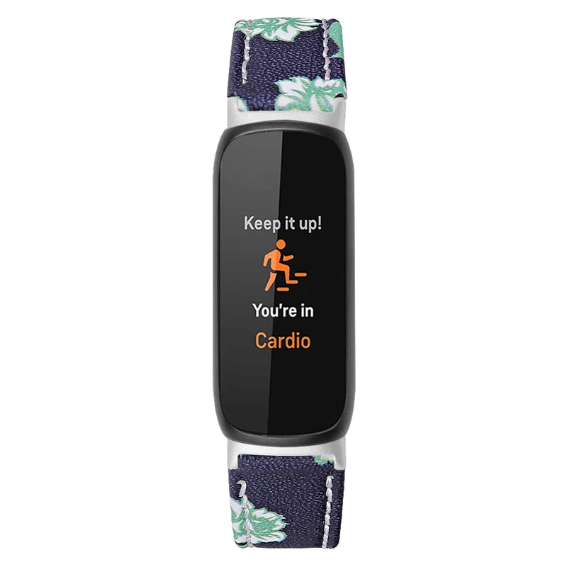 Haltbar Fitbit Inspire 3 Echtes Leder Armband