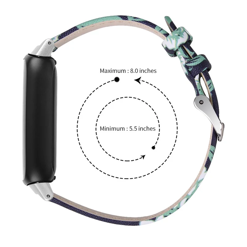 Haltbar Fitbit Inspire 3 Echtes Leder Armband