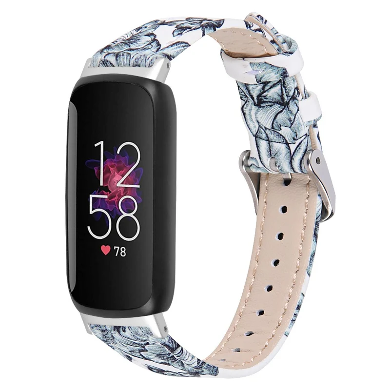 Haltbar Fitbit Inspire 3 Echtes Leder Armband