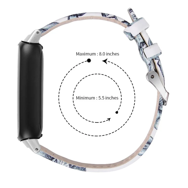 Haltbar Fitbit Inspire 3 Echtes Leder Armband