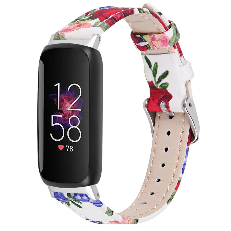 Haltbar Fitbit Inspire 3 Echtes Leder Armband