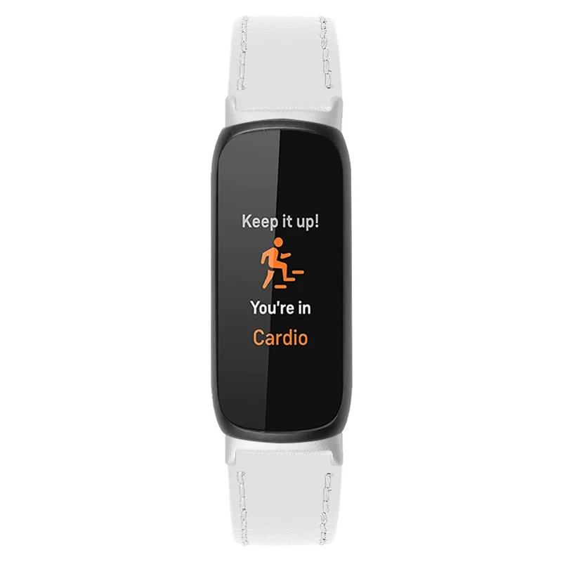 Haltbar Fitbit Inspire 3 Echtes Leder Armband
