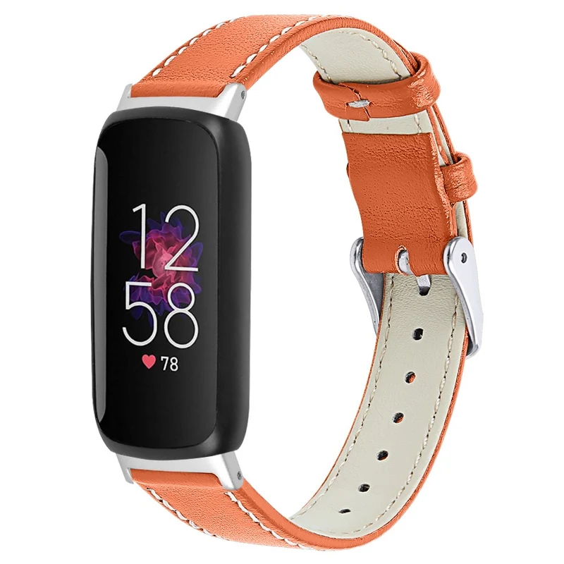 Haltbar Fitbit Inspire 3 Echtes Leder Armband