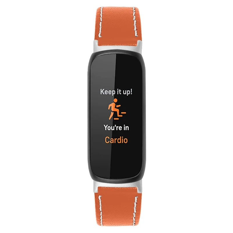 Haltbar Fitbit Inspire 3 Echtes Leder Armband