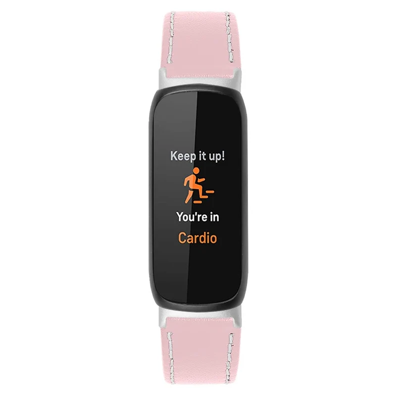 Haltbar Fitbit Inspire 3 Echtes Leder Armband