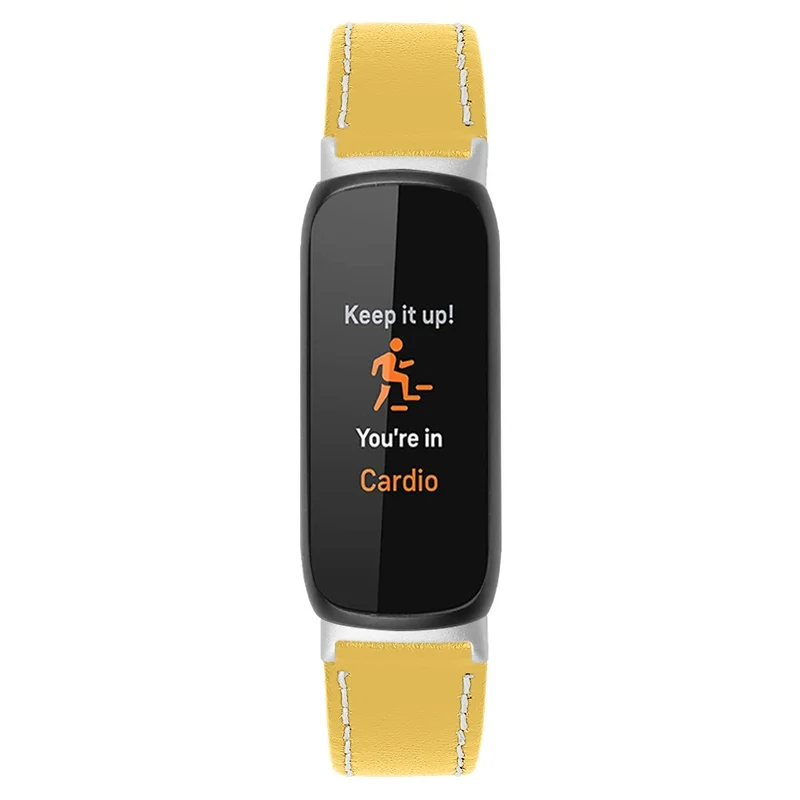 Haltbar Fitbit Inspire 3 Echtes Leder Armband
