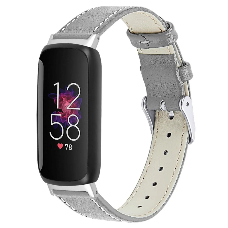 Haltbar Fitbit Inspire 3 Echtes Leder Armband