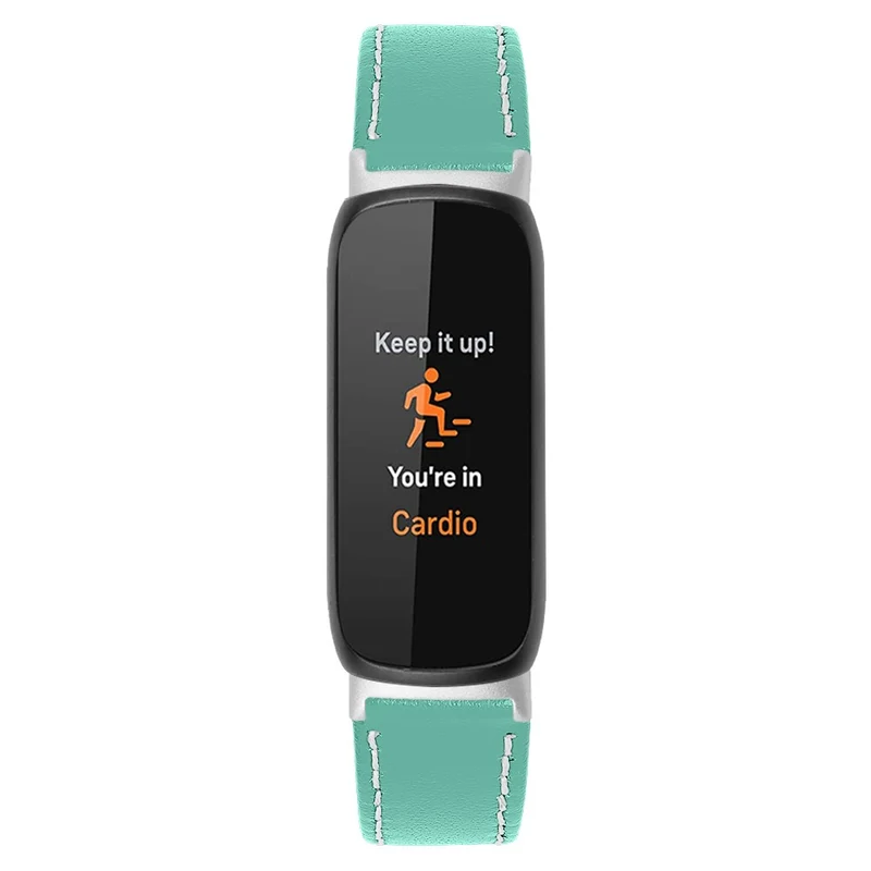 Haltbar Fitbit Inspire 3 Echtes Leder Armband