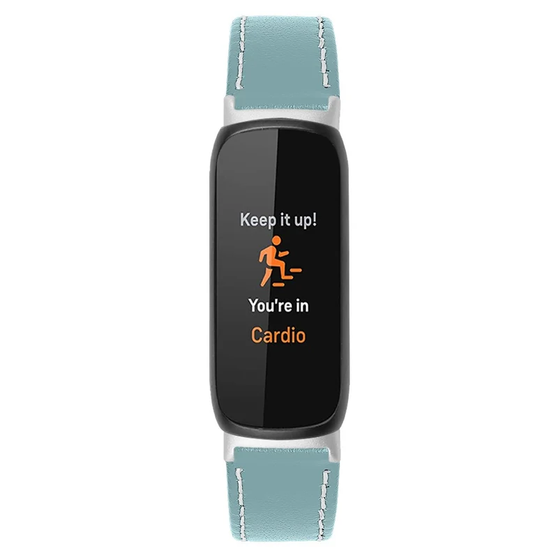 Haltbar Fitbit Inspire 3 Echtes Leder Armband