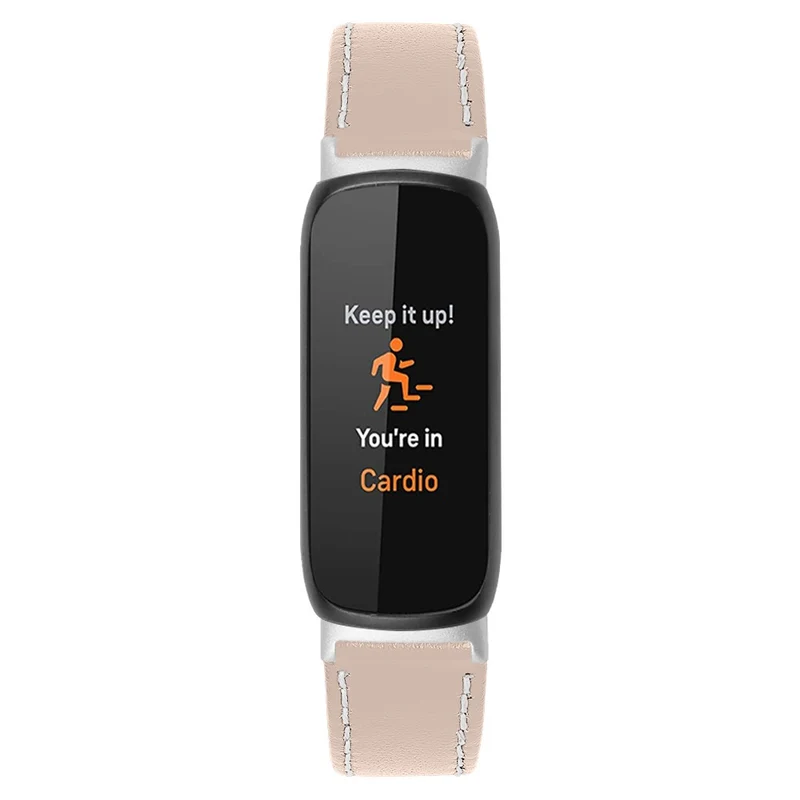 Haltbar Fitbit Inspire 3 Echtes Leder Armband