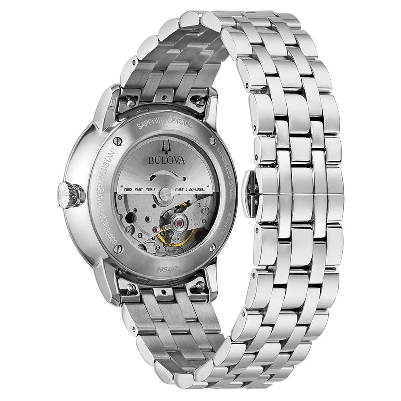 Bulova Hudson 96B447 Herrenuhr • Automatikwerk • Saphirglas