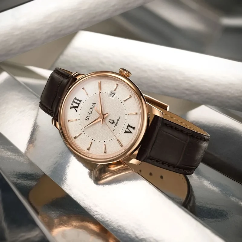 Bulova Hudson 97B225 Herrenuhr • Automatikwerk • Saphirglas