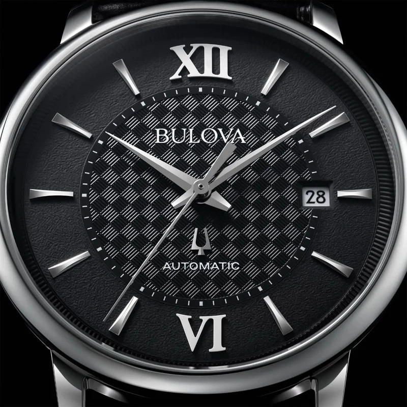 Bulova Classic Hudson 96B441 Herrenuhr • Automatikwerk • Saphirglas