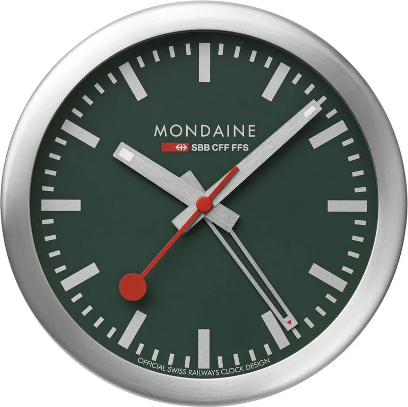 Mondaine SBB Magnetuhr A997.MCAL.66SBV Unisex-Uhr • Schweizer Bahnhofsuhren-Design • Ikonische rote Sekundenkelle
