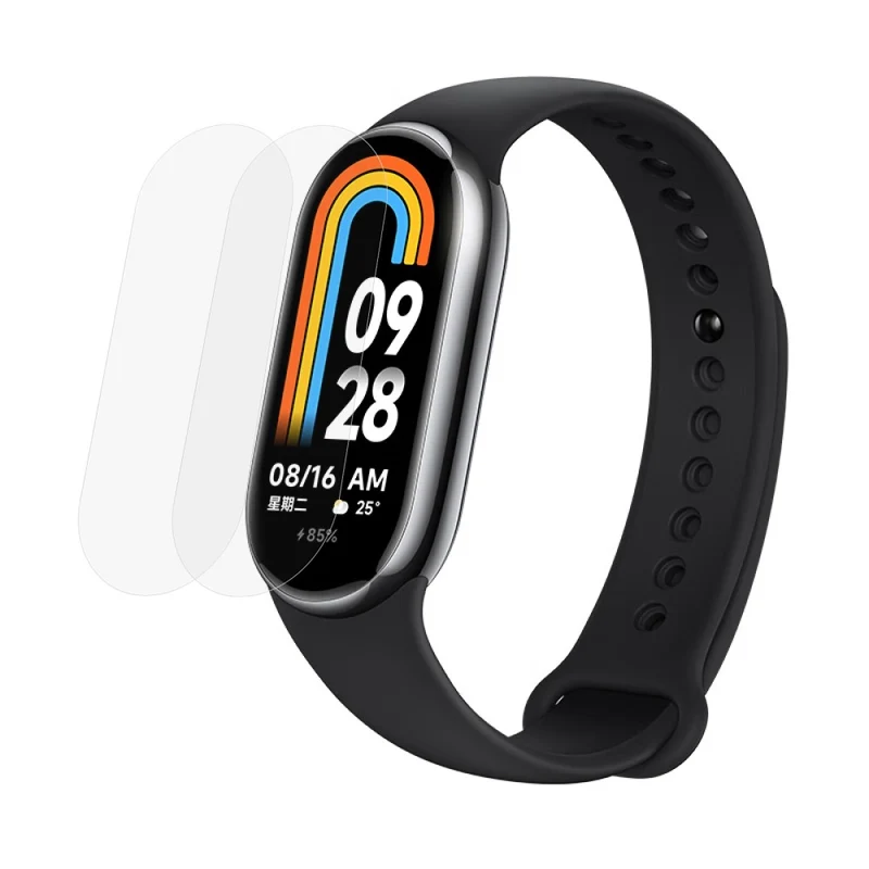 2stück Xiaomi Smart Band 8 Silikon / TPU HD Displayschutz
