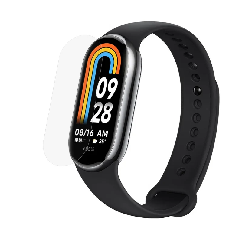 Xiaomi Smart Band 8 Silikon / TPU HD Displayschutz