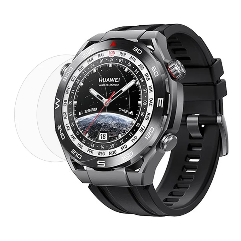 2stück Huawei Watch Ultimate Silikon / TPU HD Displayschutz