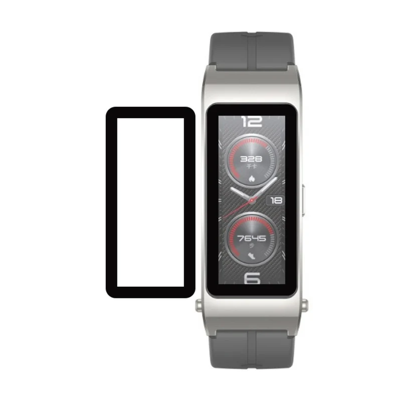 2stück Huawei TalkBand B7 Silikon / TPU HD Displayschutz