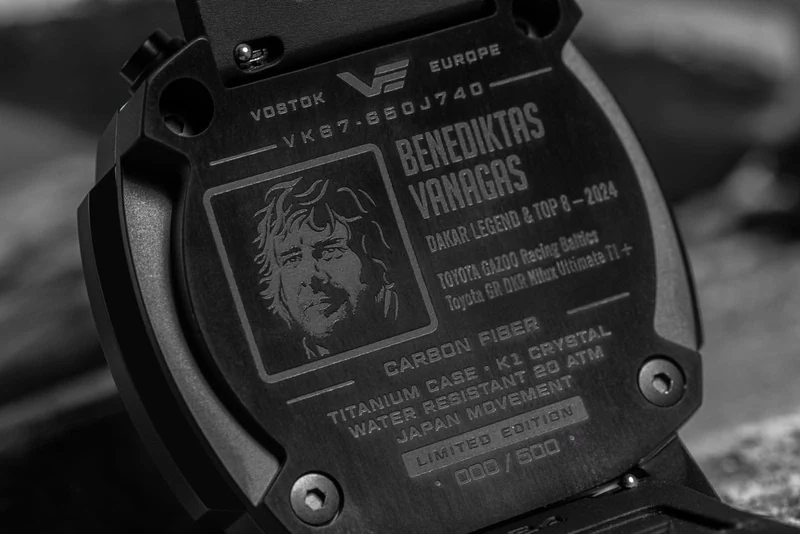Vostok Europe Rocket N1 VK67-650J740 Herrenuhr • Titan-Gehäuse • K1-Sicherheitsglas