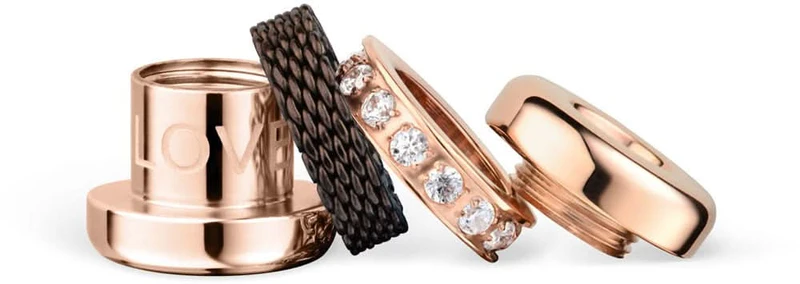 Charm aus Edelstahl - Bering Jewelry Modell: Love-1
